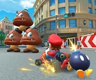 Défi À bas les Goombas avec Mario