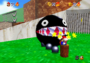 Chomp Cadenas en Super Mario 64