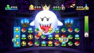 the boss battle with King Boo