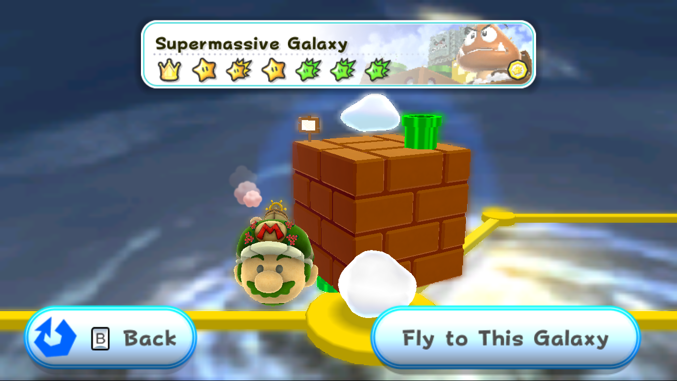 mario galaxy 2 lista de estrellas