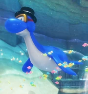 Dorrie aime autant l'eau douce que salée.