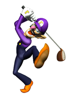 Artwork de Waluigi en Mario Golf: Advance Tour