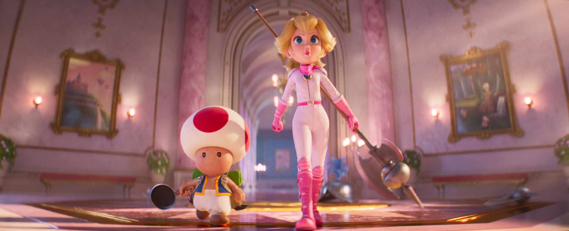 Baby Look Super Mario Bros. o Filme - Princesa Peach