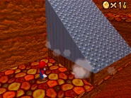 Super Mario 64 DS screenshot of the hidden smasher