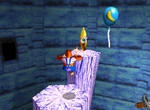 DK64 Screenshot Kristall Kaverne Lanky Kong Goldene Banane 5