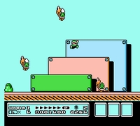 SMB3 Screenshot Luigi