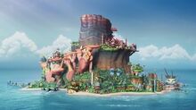 DKCTF Screenshot Donkey Kong Insel