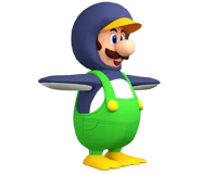 Luigi in the Penguin Suit.