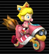 Baby Peach's Magikruiser.