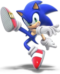 Sonic in Super Smash Bros