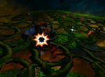 DK64 Screenshot Wunder Wald Diddy Kong Bananen 8
