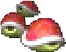Triple Red Shells (Mario Kart 64).png (4 KB) Mario Kart 64 sprite
