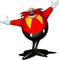 Artwork clásico del Dr. Eggman.