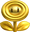 NSMB2 Artwork Goldene Blume