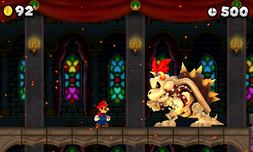 Dry Bowser NSMB2 screenshot