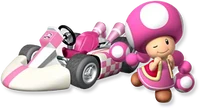 Artwork Toadette MKW