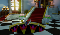 Origami Peach Trapping Paper Mario PM Origami King