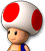 Toad MK7 character select icon