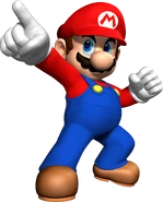 Mario pointing