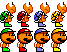 Les différentes apparences de Koopa