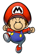 Baby Mario Artwork - Partners in Time