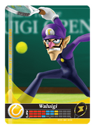 Carte amiibo Waluigi tennis