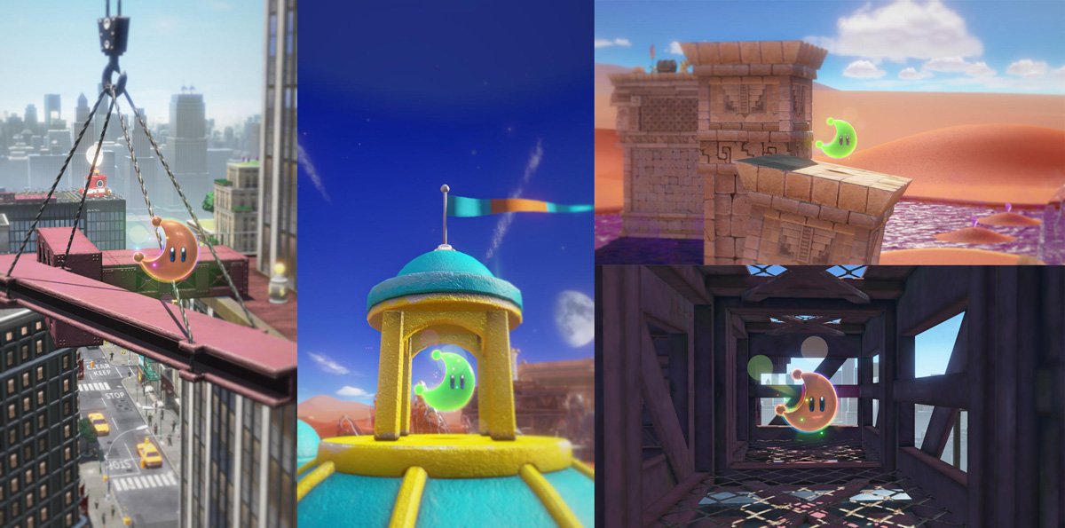 Super Mario Odyssey: Sand Kingdom Power Moon Locations