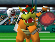 Bowser y Boo en Mario Tennis