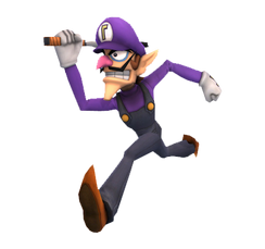 Waluigi dans Super Smash Bros. for Nintendo 3DS / Wii U