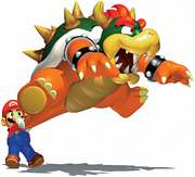 SM64 Mario Swings Bowser
