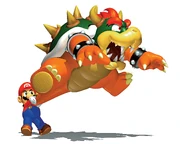 SM64 Mario Swings Bowser