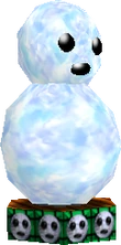 SM64 Sprite Kopfloser Schneemann