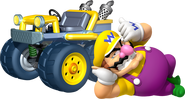 WarioKart7.png (152 KB) Wario lazily lounging.