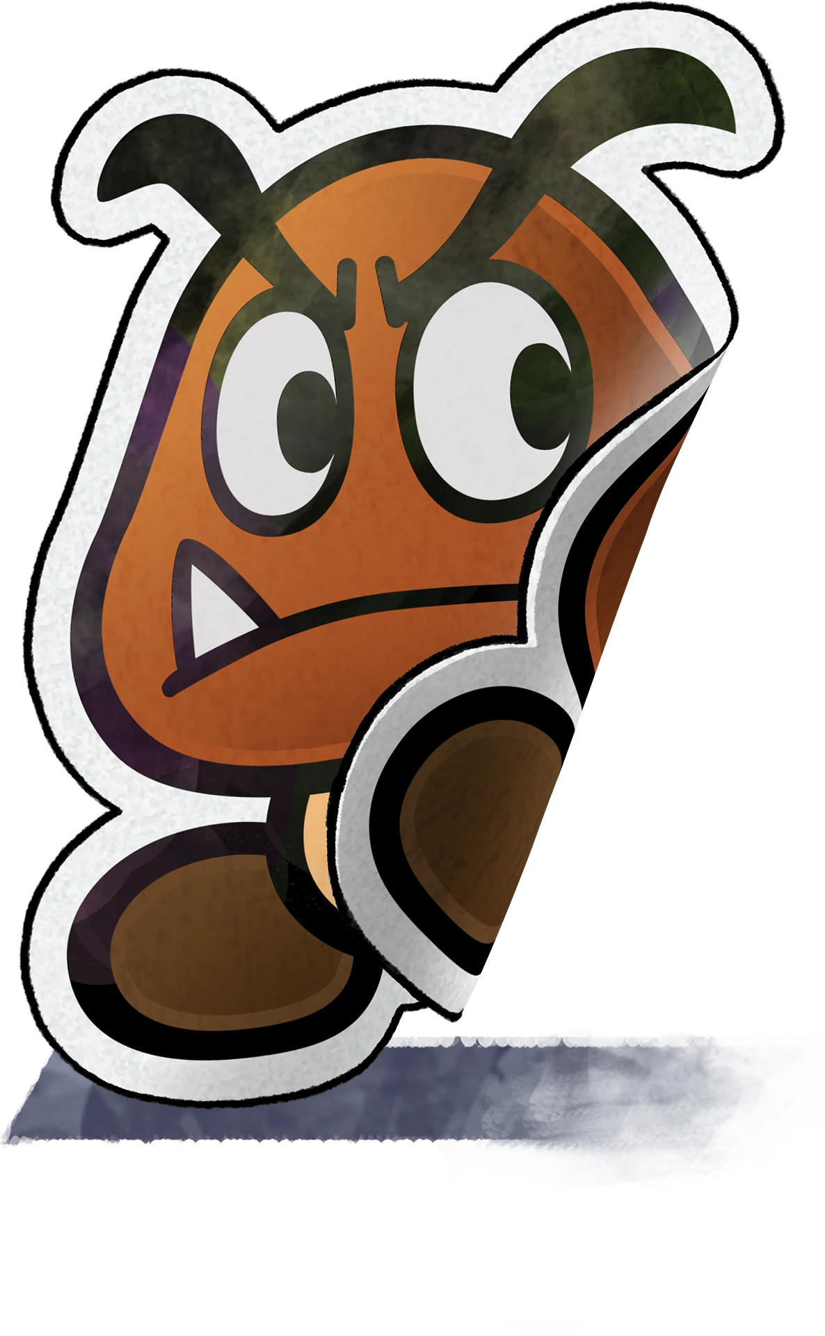 Crinkle Goomba | Mario Wiki | Fandom, image size:1186x1921