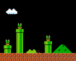 SMB World 6-2 NES 2