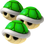 Triple carapace verte