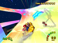 Rainbow Road in Mario Kart: Double Dash!!.