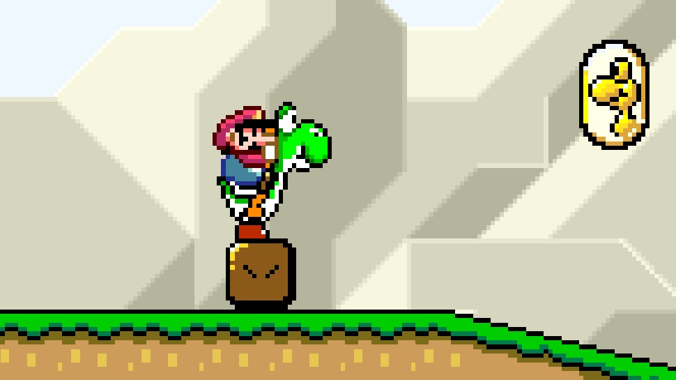 Disfraz para adulto de Mario montando a Yoshi