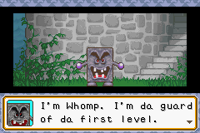 Whomp on the first floor of Duel Tower