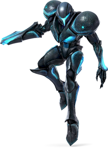 SSBU Sprite Dunkle Samus