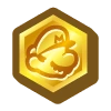 Badge - Paper Mario - La Porte Millénaire (Switch) - Médaille d'or.png (8 kio) Apparence du badge