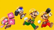 Artwork oficial de los cuatro personajes jugables