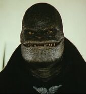 The Goomba leader in the Super Mario Bros. film