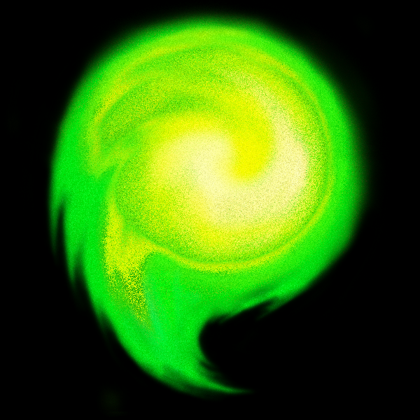 luigi green fireball