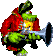 DKC2GBA Sprite Kaptain K. Rool