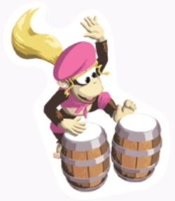 Dixie Kong - Super Mario Wiki, the Mario encyclopedia