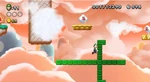 NSLU Screenshot Schlangenblock-Lauf über den Wolken