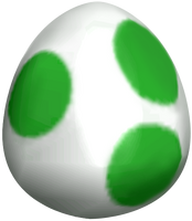 Yoshi Egg MKDD artwork