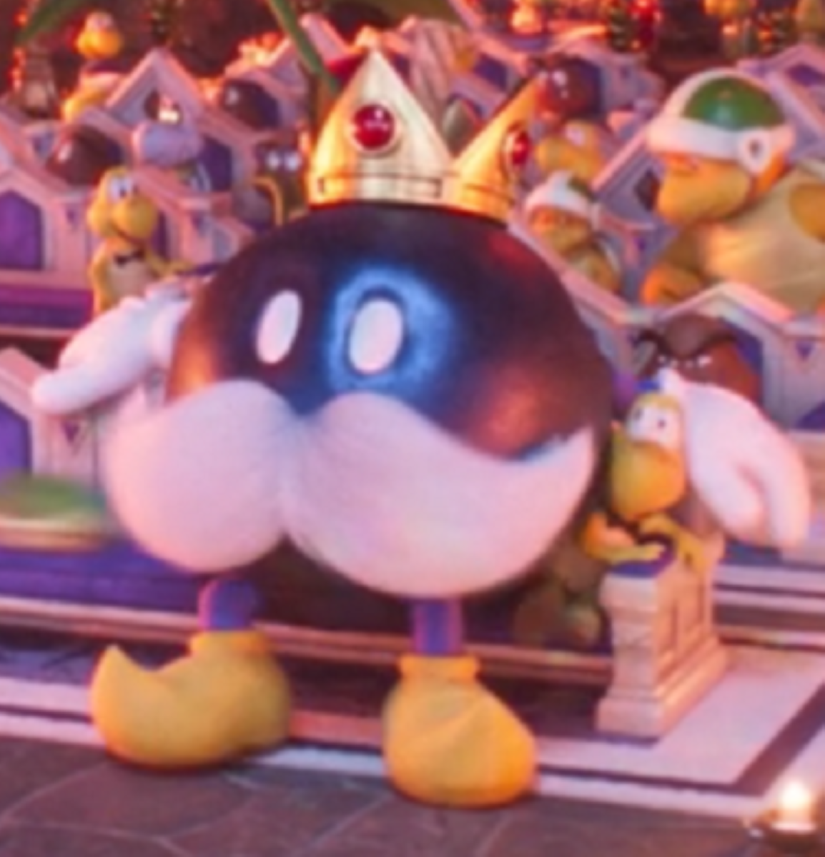 King Bob Omb The Super Mario Bros Movie Mario Wiki Fandom