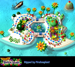 MP Screenshot Yoshis Tropeninsel